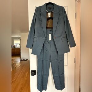 J. Crew Slate Blue Pantsuit